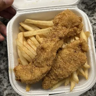 Kids Chicken Strips .....really ?