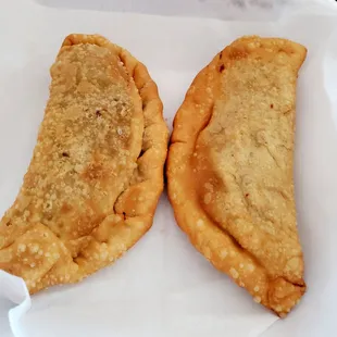 Empanaditas - One chicken and one with beef