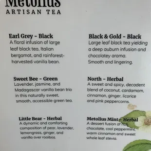 Yea menu
