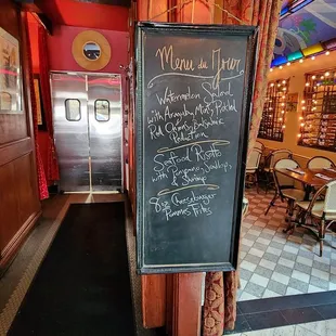 Chalkboard Specials