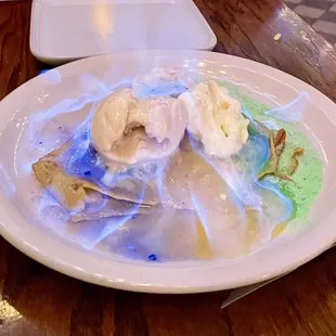 King cake crepe