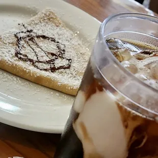 Strawberry Banana Nutella Crepe