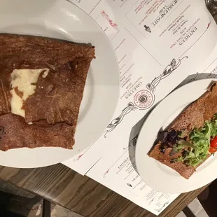 Poulet and Ratatouille Galettes