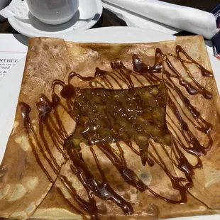 Carmel Apple Crepe