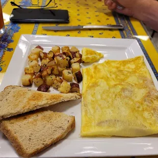 Ham &amp; Cheese Omelet