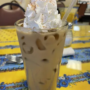 Iced cappuccino