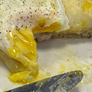 Croque madame perfect egg