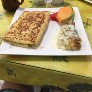 Smoked Turkey and Swiss Crepe