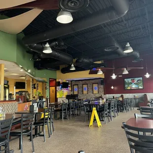 Beautifully decorated dining area that was very clean and welcoming