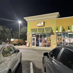 Exterior of establishment