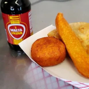 Assorted Fritters with Malta India