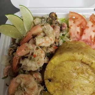 Shrimp Mofongo