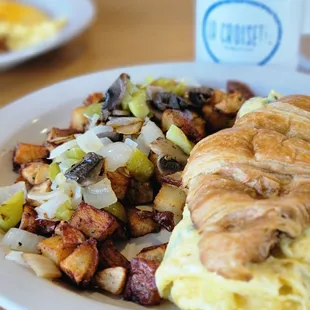 Veggie loaded home fries