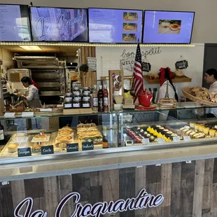 Bakery counter