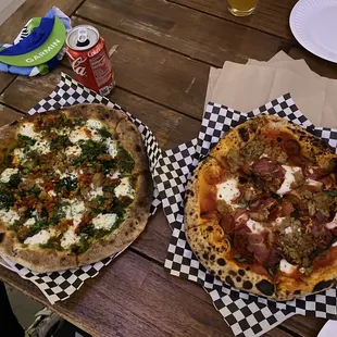 Bada bing and godfather (from left to right)