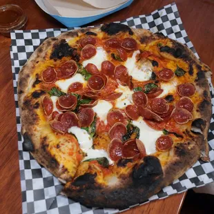 Pepperoni pizza
