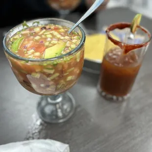 Shrimp Large Campechana.