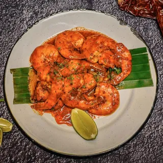 Camarones al Guajillo