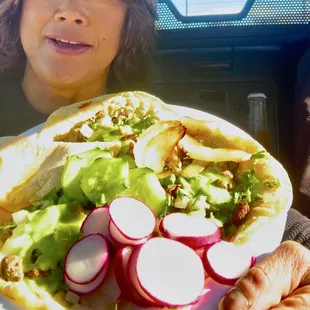 A plate full of goodness!