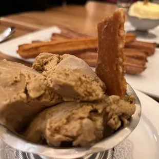 Hazelnut espresso ice cream