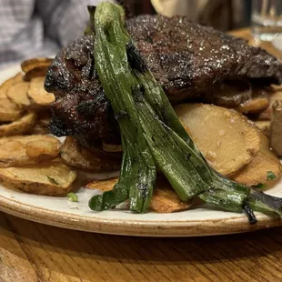 Wood grilled 12 ounce Strip steak
