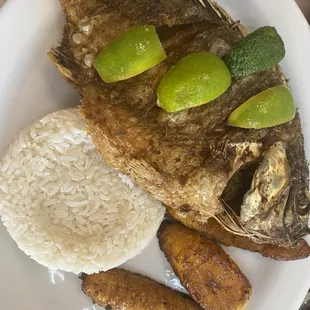 Fried tilapia