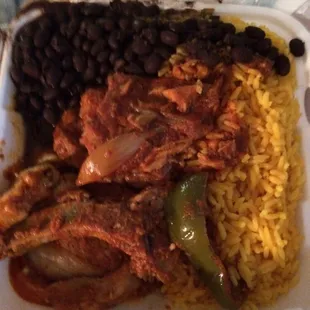 Pork chop lunch!! Yum!!!