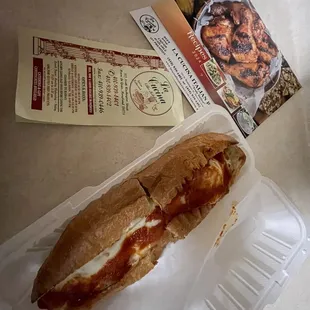 1-1-24 Love this Italian restaurant!! Excellent foods &amp;   Friendly staff! Thank you all! Sausage Parmigiana Sub is delicious.