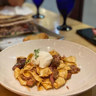 Pappardelle agnello- braised leg of lamb