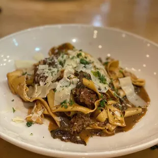 Pappardelle norcina - homemade Italian sausage