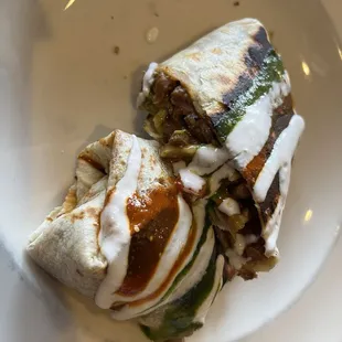 Al Pastor Burrito.  It was ok.