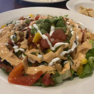 La Cueva Tostada Salad