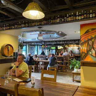 a man sitting at a table