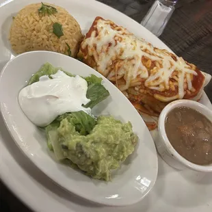 Beef burrito