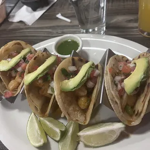 Shrimp tacos