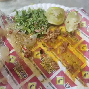 a plate of food