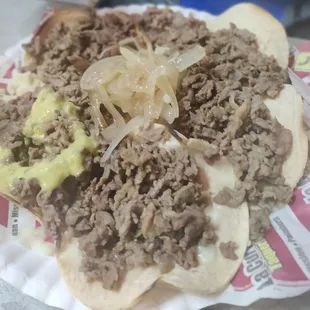 a plate of food