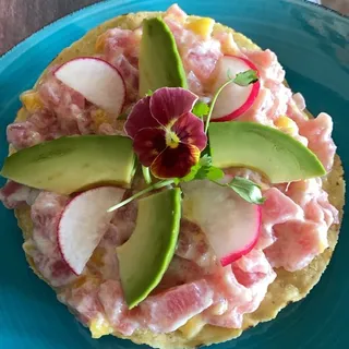 Tuna Tostada