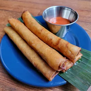 Lumpia Shanghai, 5 pcs, $10 – 4 Stars