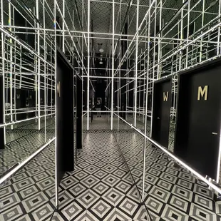 Restroom area
