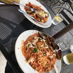 Diablo and eggplant parmigiana