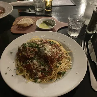 Spaghetti and Meatballs