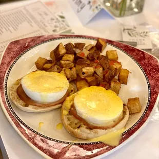 Benedict on Brunch Menu