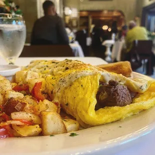 Surf and Turf Omelette (chef's choice)