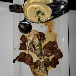 Appetizer,  steak bites