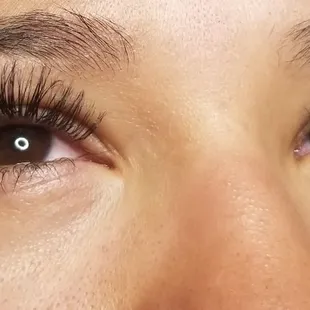 Beautiful lashes for prom!