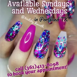 Beautiful nails with Kia!