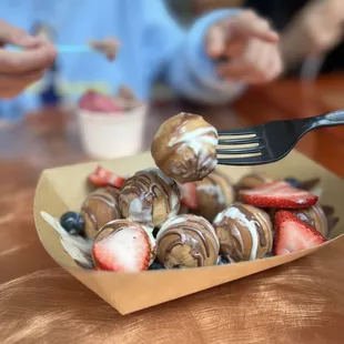 Waffle bites (10pcs)