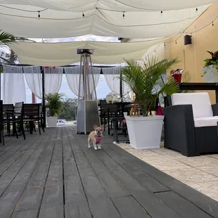Outdoor patio