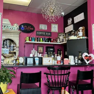 Coffee area-so cute!